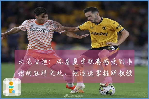 大范甘迪：观看夏季联赛感受到韦德的独特之处，他迅速掌握所教授的技巧